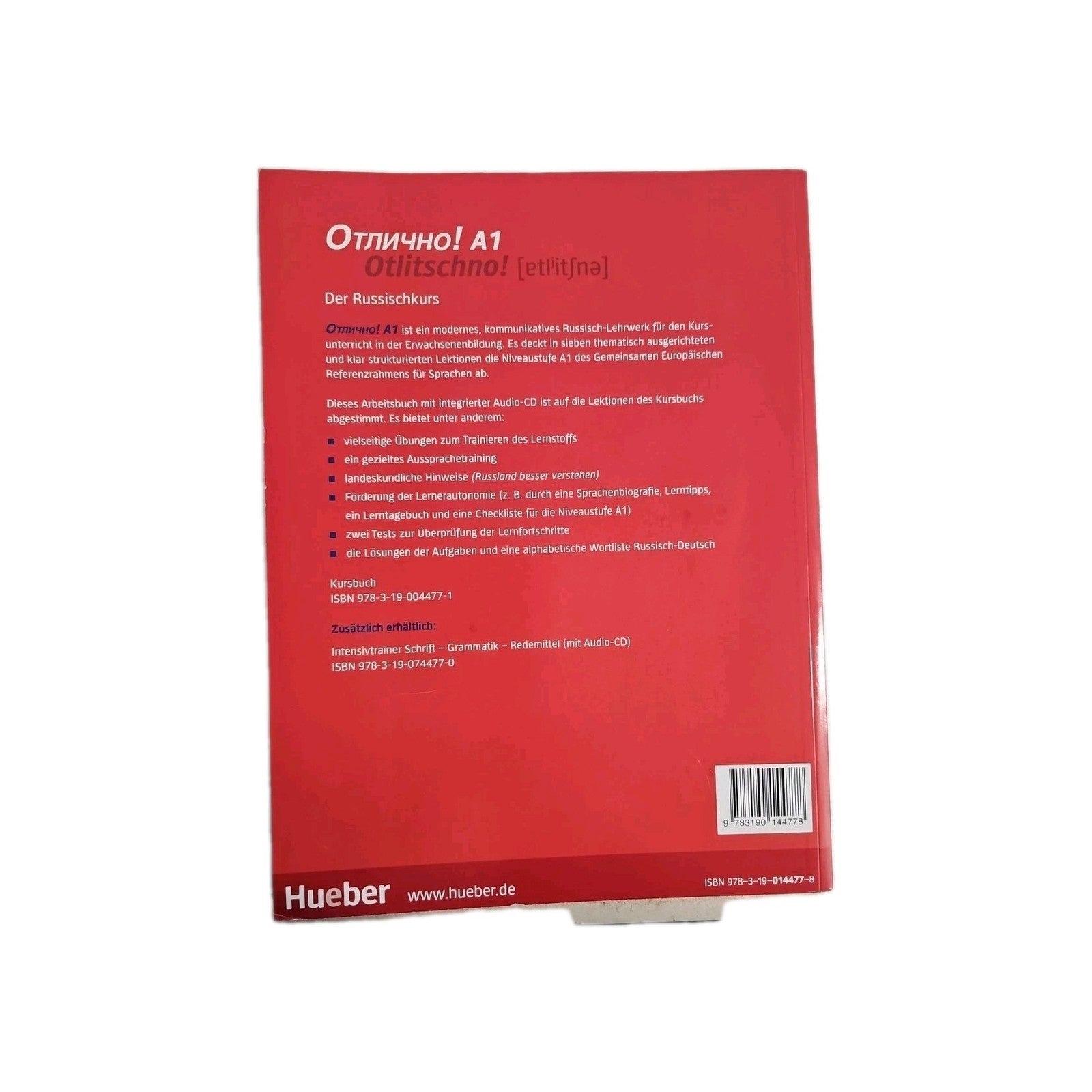 EB4374 Otlitschno! A1. Der Russischkurs / Arbeitsbuch mit Audio-CD1