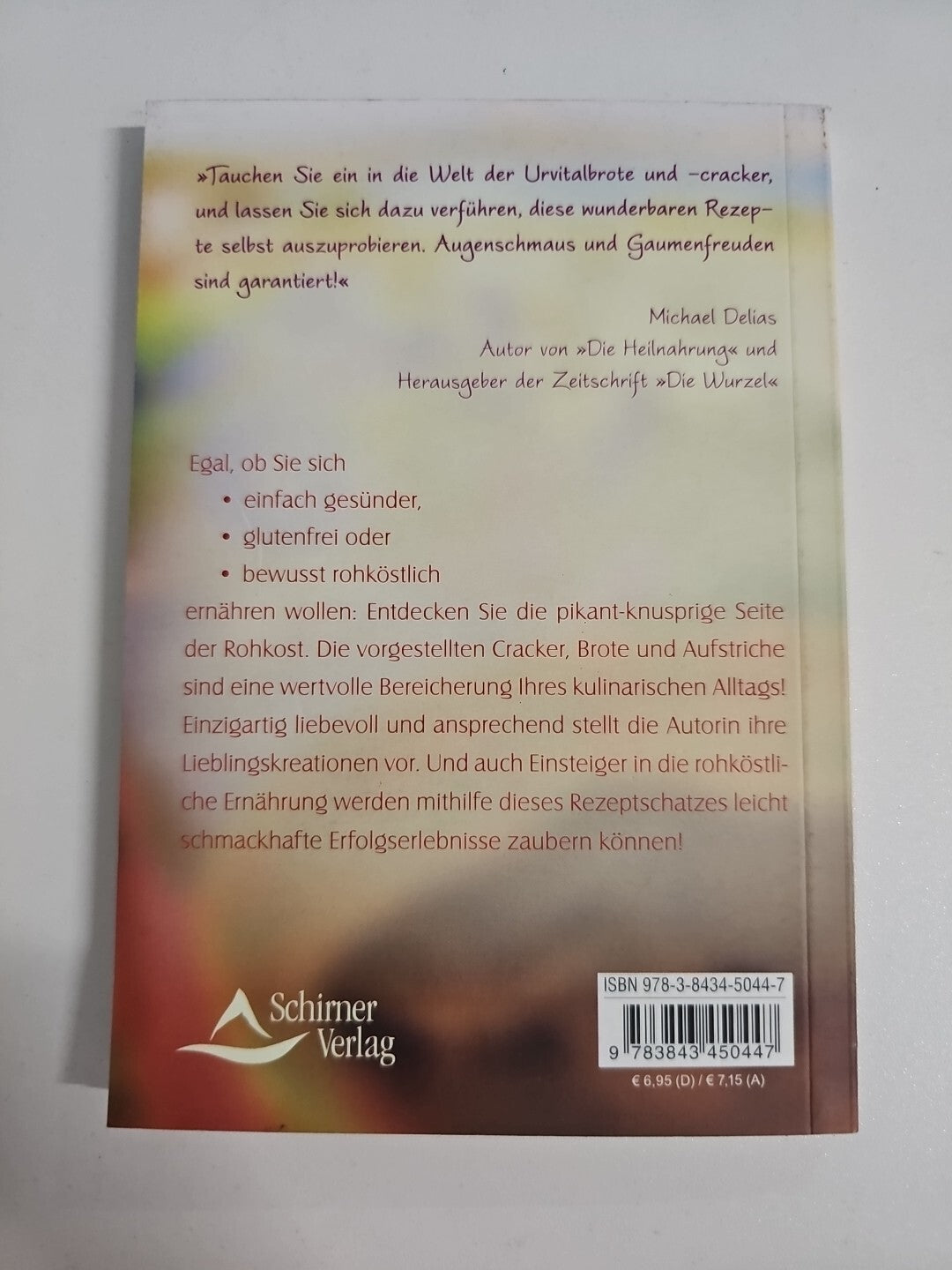 EB398 So schmeckt Rohkost! Cracker, Brote und Aufstriche von Teresa-Maria Sura1