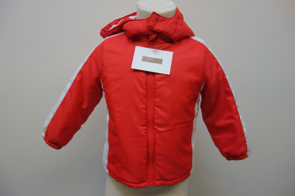 EK0513 Kinder Jacke von in extenso, Gr. 86, rot-weiß0