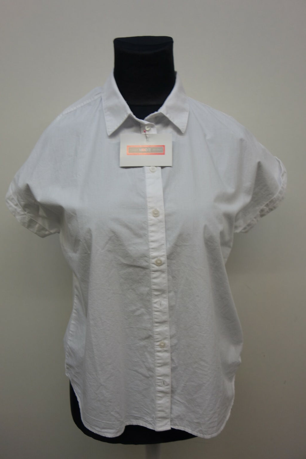 EK1032 Esprit Bluse  in weiß gr 42 kurzarm0