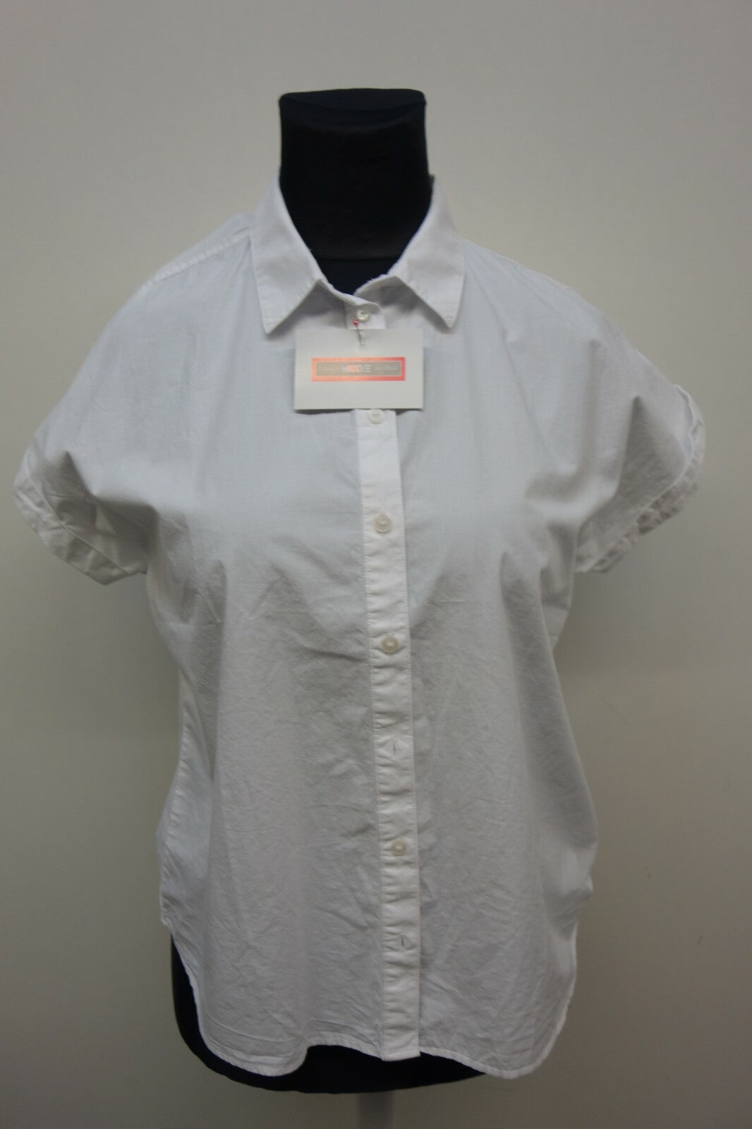 EK1032 Esprit Bluse  in weiß gr 42 kurzarm0