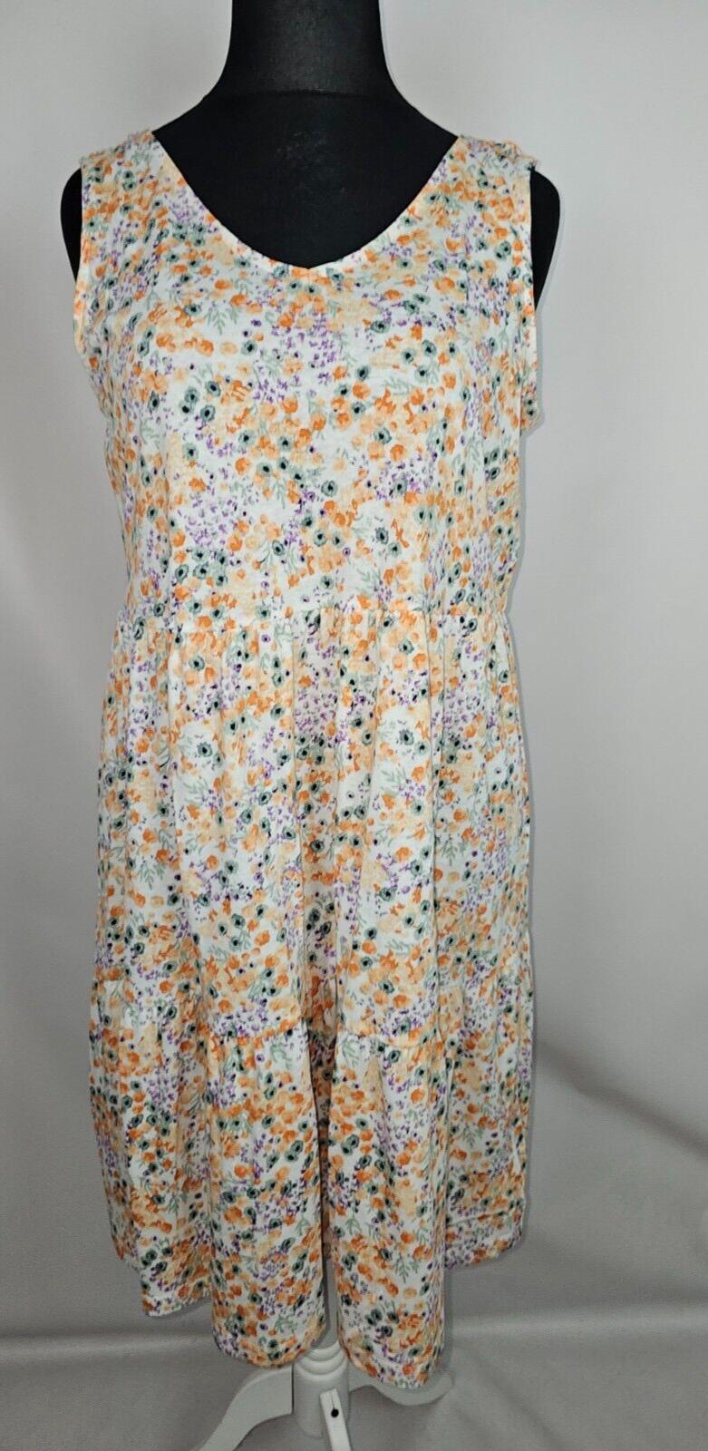 EK6528 Damen Kleid von Esmara, orange, Gr.L (44/48)0