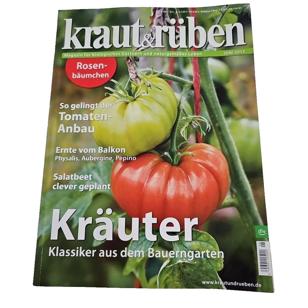 EB3494 Kraut&Rüben 8/2017 Gurken Feldsalat Tomaten Holunder Wachteln Helenium 0