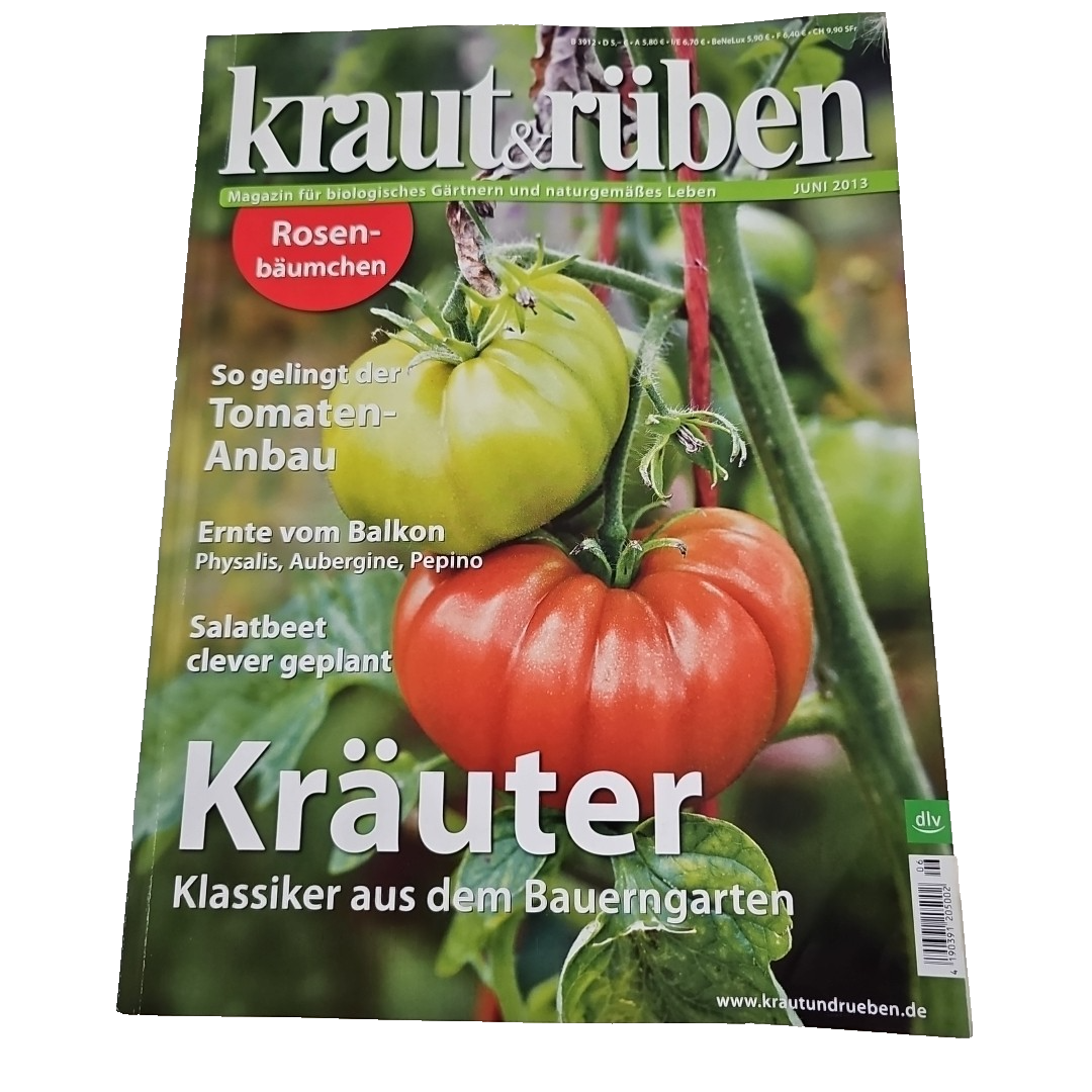 EB3494 Kraut&Rüben 8/2017 Gurken Feldsalat Tomaten Holunder Wachteln Helenium 0