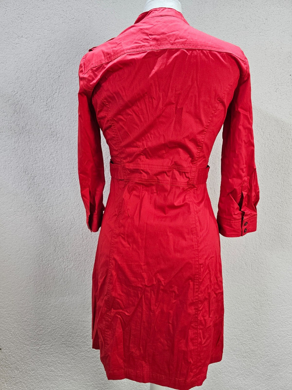 EK5753 Damen Blusenkleid von Mango, rot, Gr. XS/S4