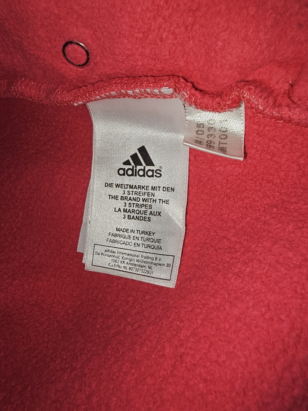 EK7655 Damen Strickjacke von Adidas, Rosa, Gr. 383