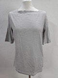 EK5762 Damen Shirt von Essentials, braun/weiß gestreift, Gr. 38/400
