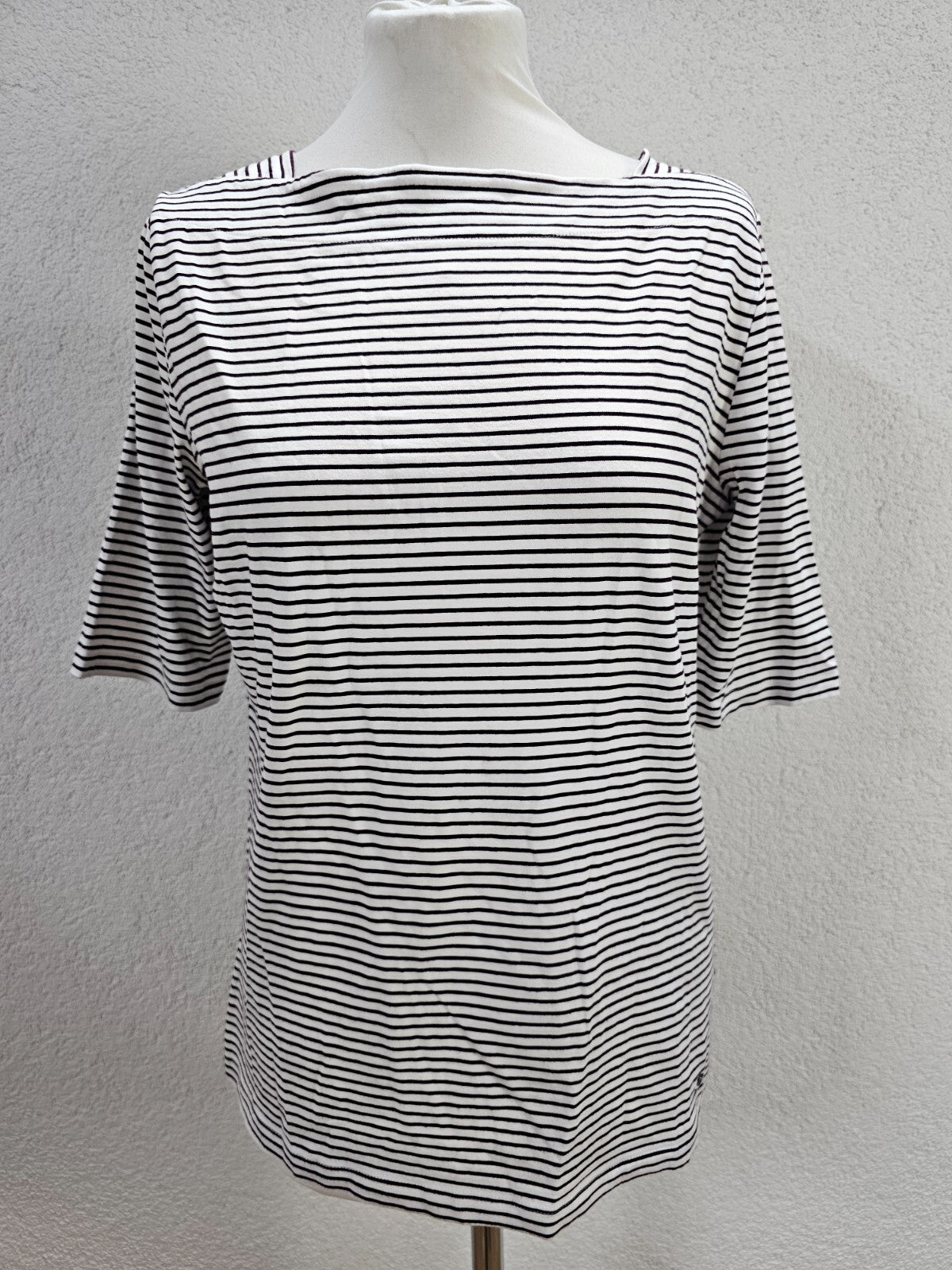 EK5762 Damen Shirt von Essentials, braun/weiß gestreift, Gr. 38/400