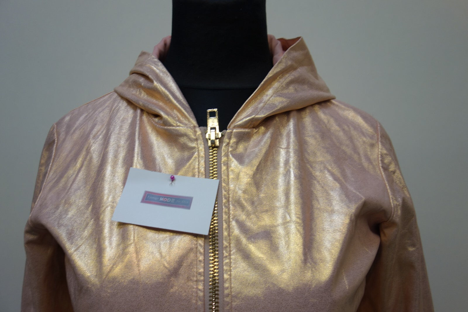 EK3272 Damen Glitzer Jacke von Asos, rosa, Gr. 381