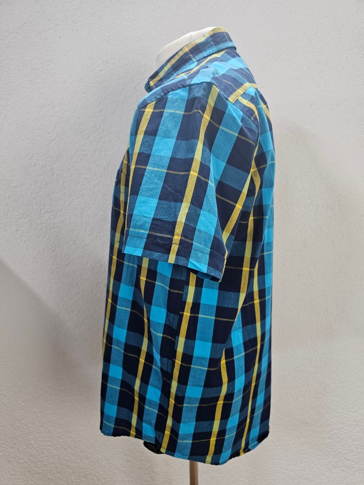 EK6023 Herren Hemd von Watsons, blau-gelb, Gr.L (41/42)3
