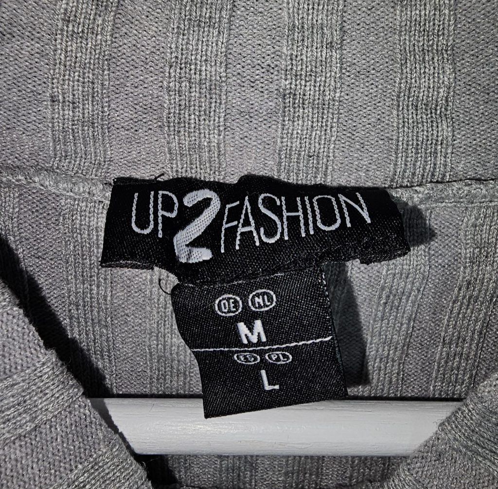 EK7318 Damen Pullover von Up2Fashion, grau, Gr.M1