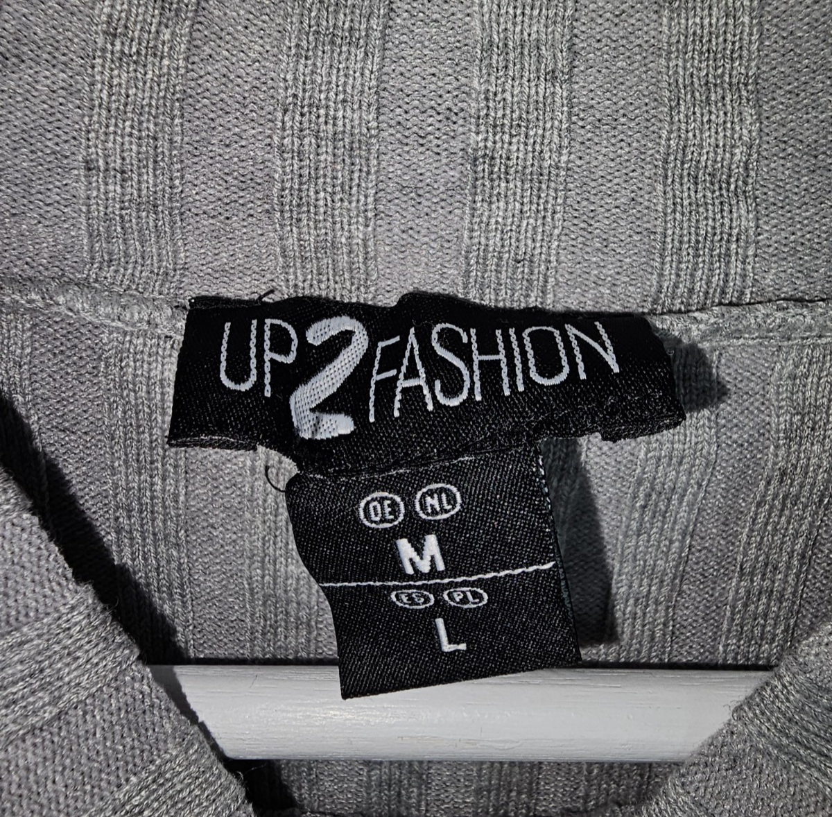 EK7318 Damen Pullover von Up2Fashion, grau, Gr.M1