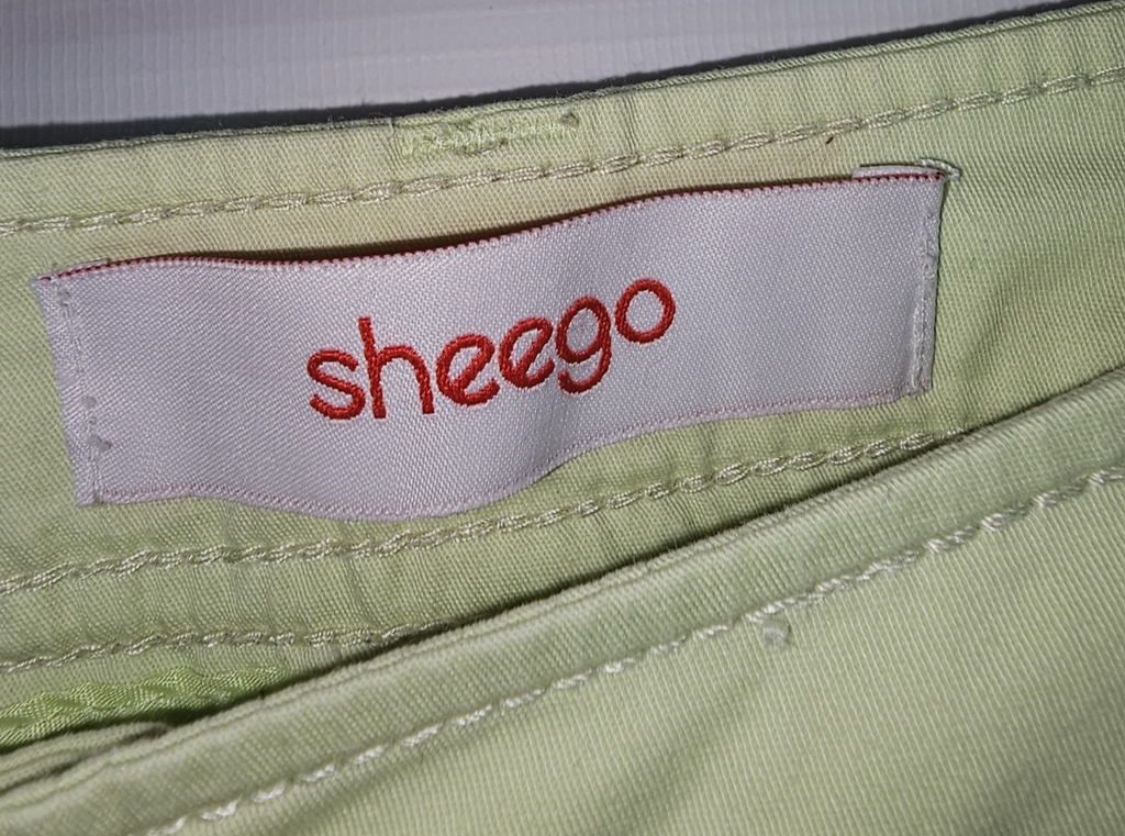 EK7305 Damen Hose von Sheego, gelb-grün, Gr.401