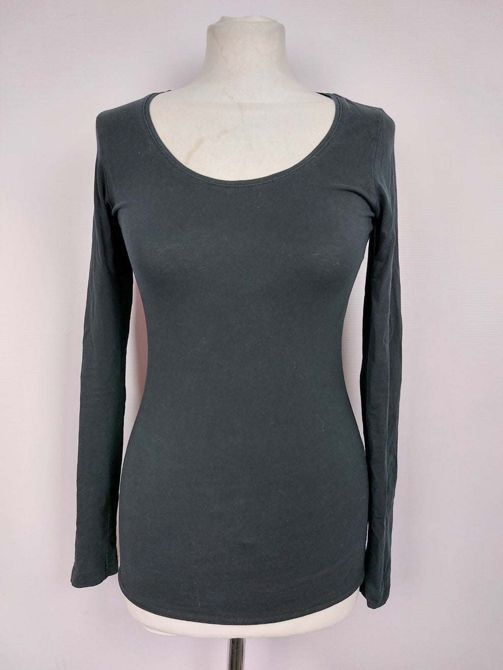 EK3697 Damen Langarmshirt von Street One, schwarz, Gr. 340