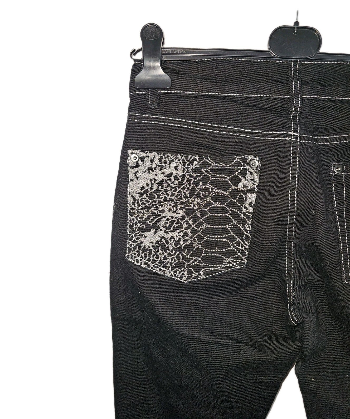 EK8819 Damen Jeans von Ambiente, schwarz, Gr.364