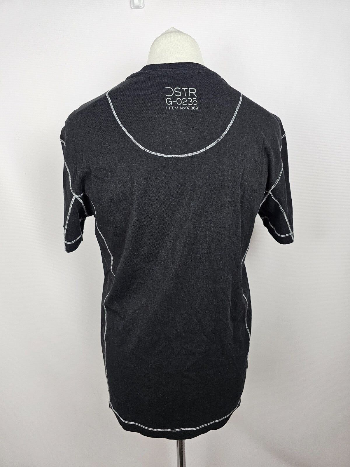 EK5579 Herren T-Shirt von DSTR GMTS, schwarz, Gr. 2XL3