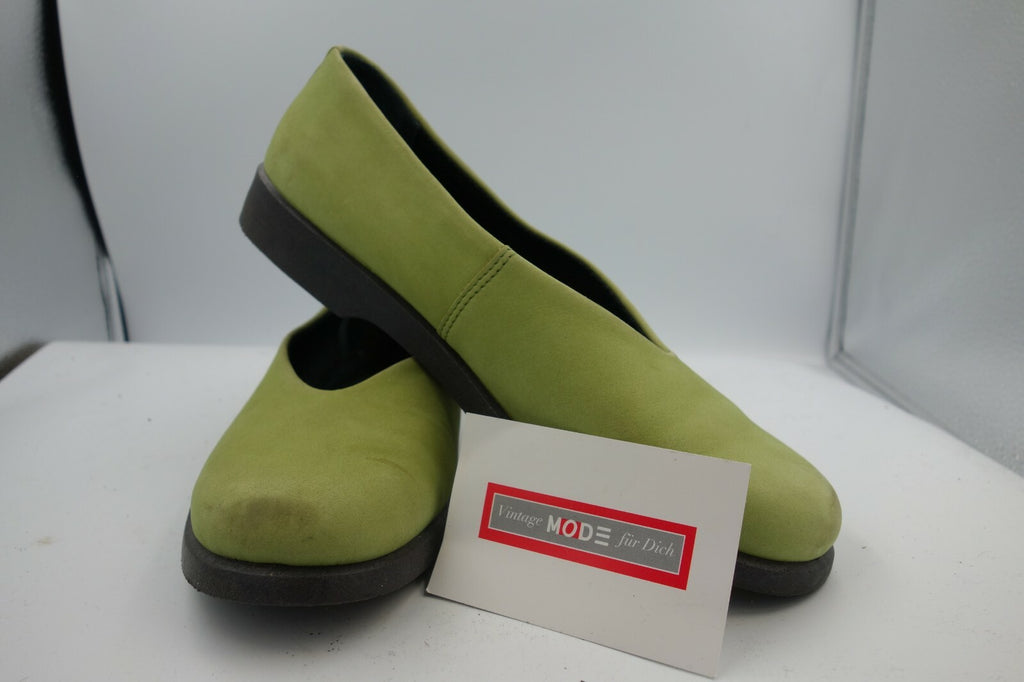 ES0005 Damen Halbschuhe von Rhode, grün, Gr. 5,50