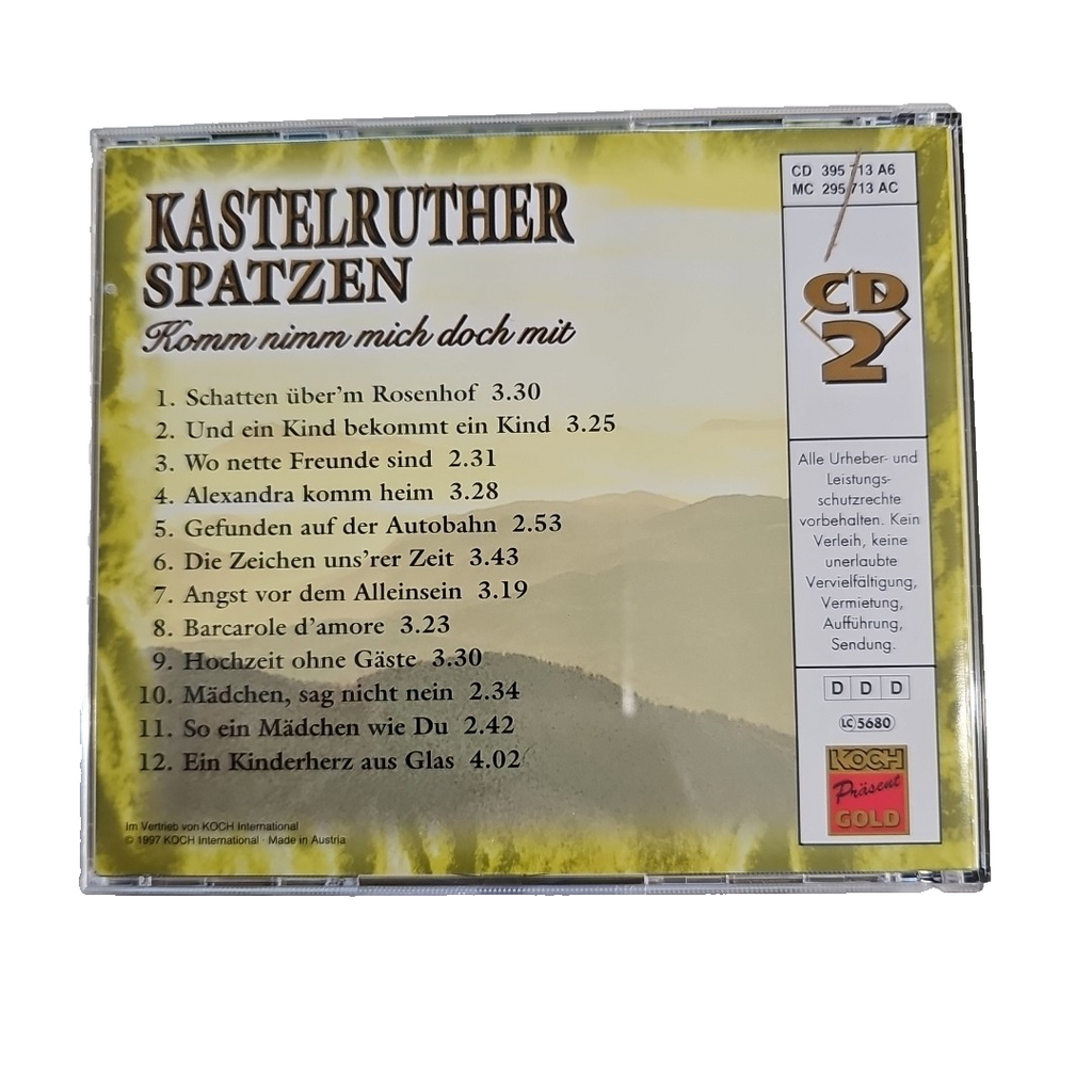 EB2702 Komm Nimm Mich Doch mit von Kastelruther Spatzen | CD | Zustand neu3