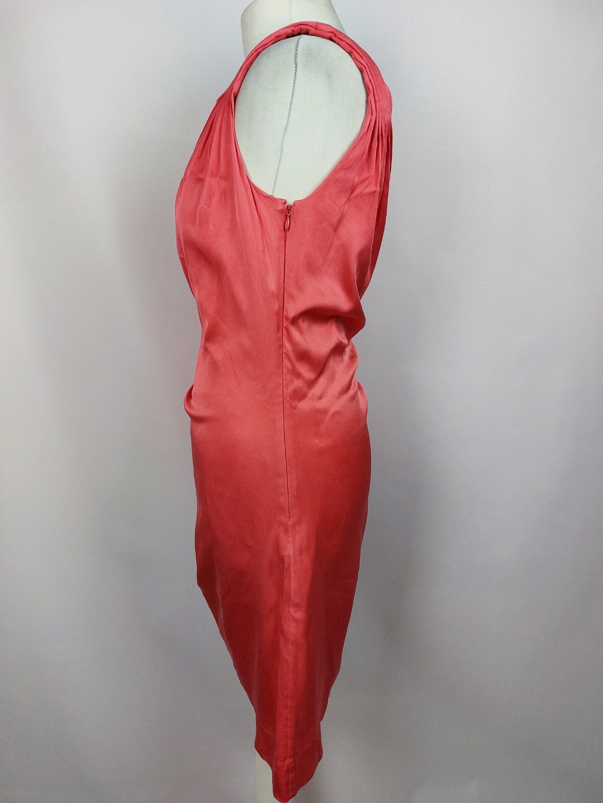 EK0807 Damen Kleid von Designers Remix, coralfarbend, Gr.384