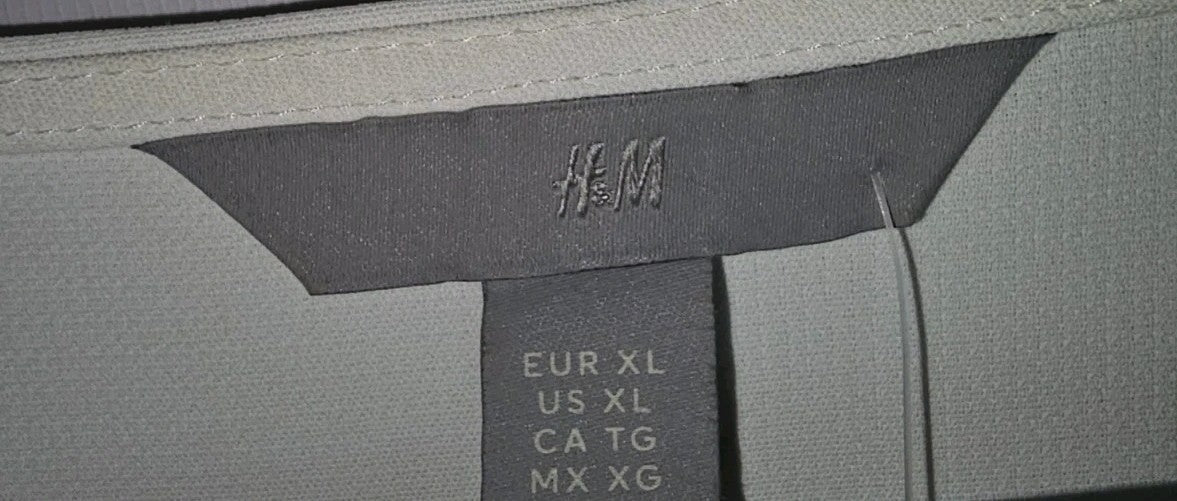 EK10051 Damen Bluse von H&M, weiß, Gr.XL1