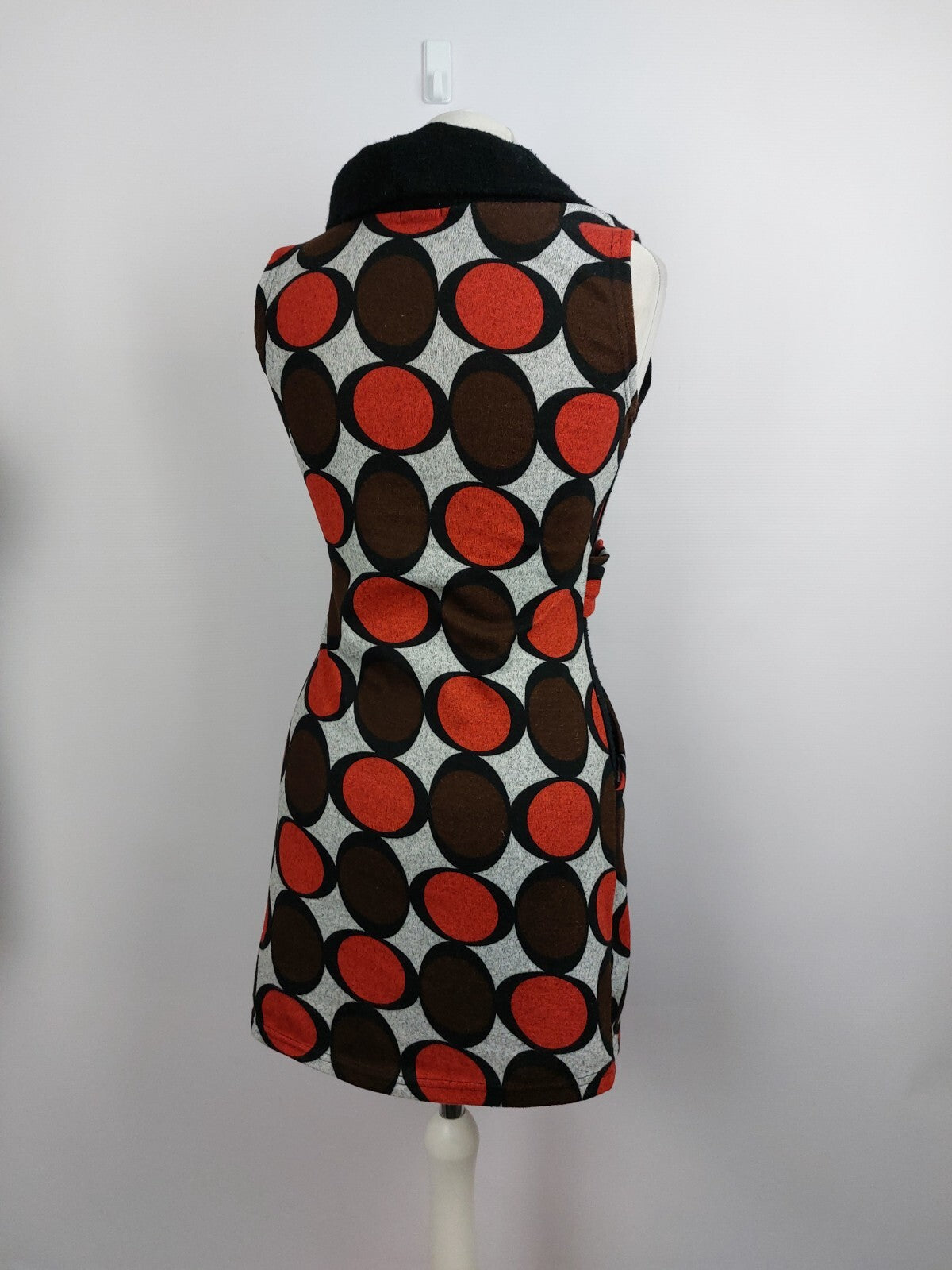 EK4547 Damen Kleid von Lindegruen, schwarz-rot, Gr.M4
