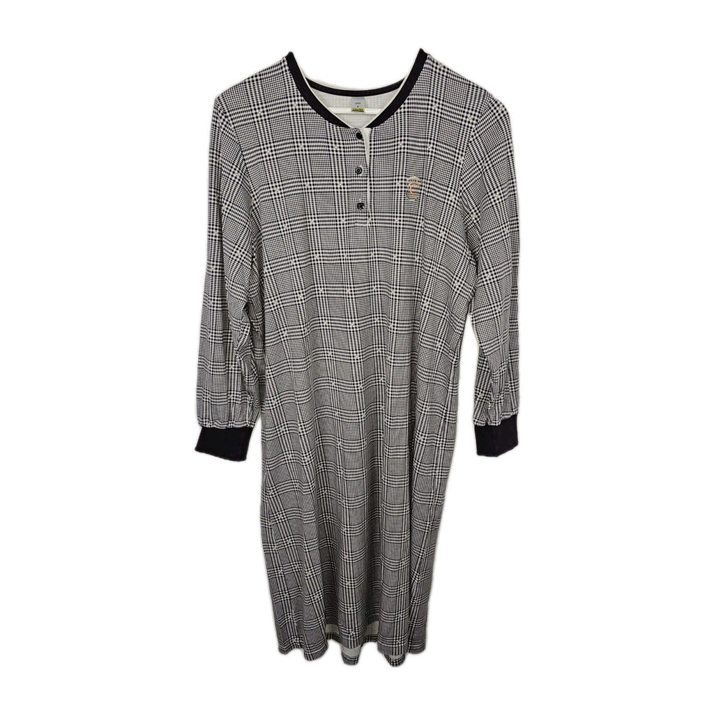 EK9430 Damen Schlafkleid von Calida, lila-weiß, Gr.S0
