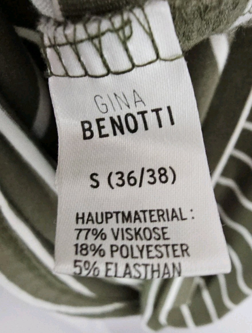EK9539 Damen Tshirt von Gina Benotti, Grün, Gr. 36/384