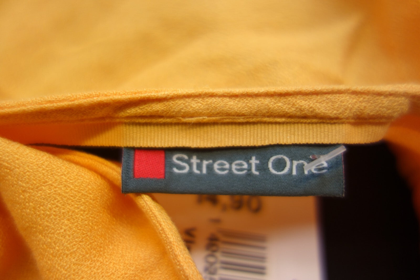 EK2848 Damen T-Shirt von Street One, gelb, Gr. 384