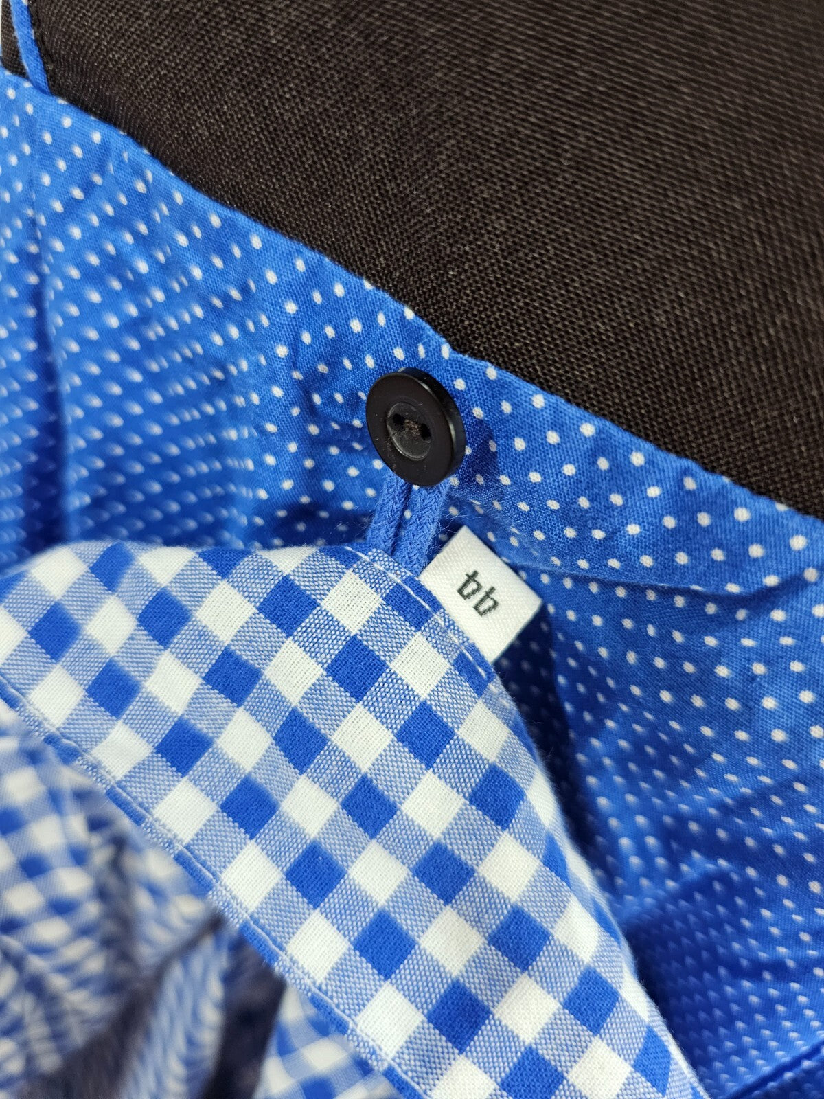 EK5674 Damen Dirndl von NKD, braun/blau/weiß, Gr. 449