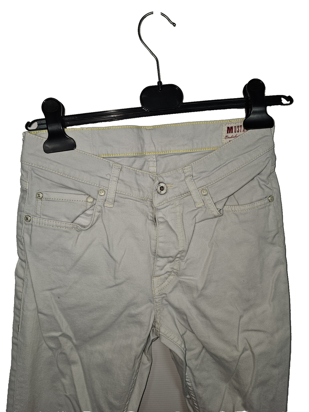 EK7551 Damen Jeans von Mustang, hellgrau-weiß, Gr.28/321