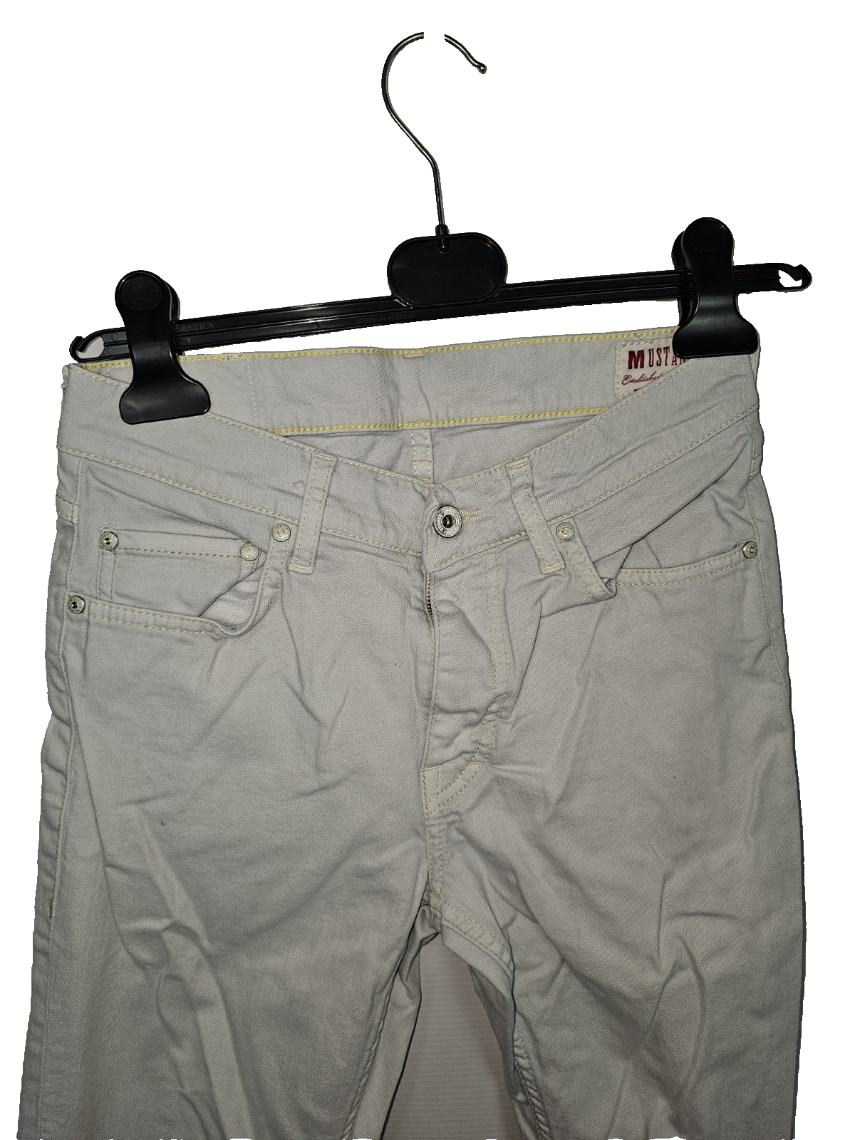 EK7551 Damen Jeans von Mustang, hellgrau-weiß, Gr.28/321