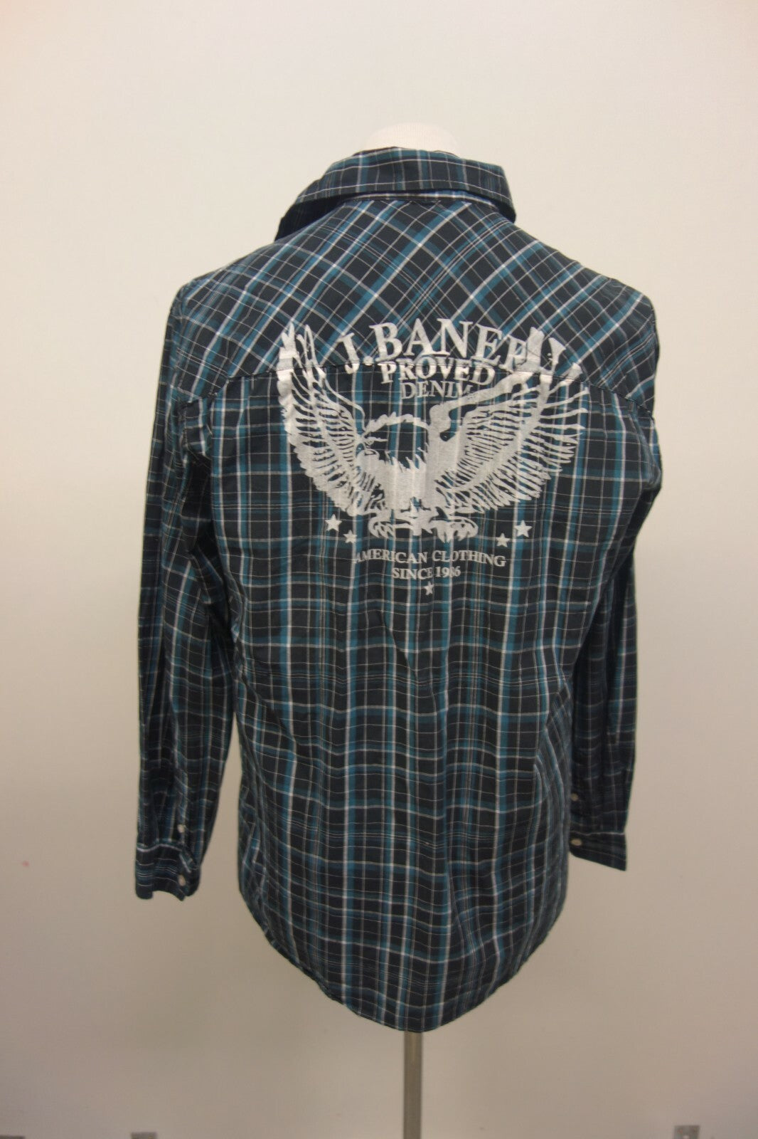 EK1633 Herren Hemd von John Baner, kariert, Gr. 41/423