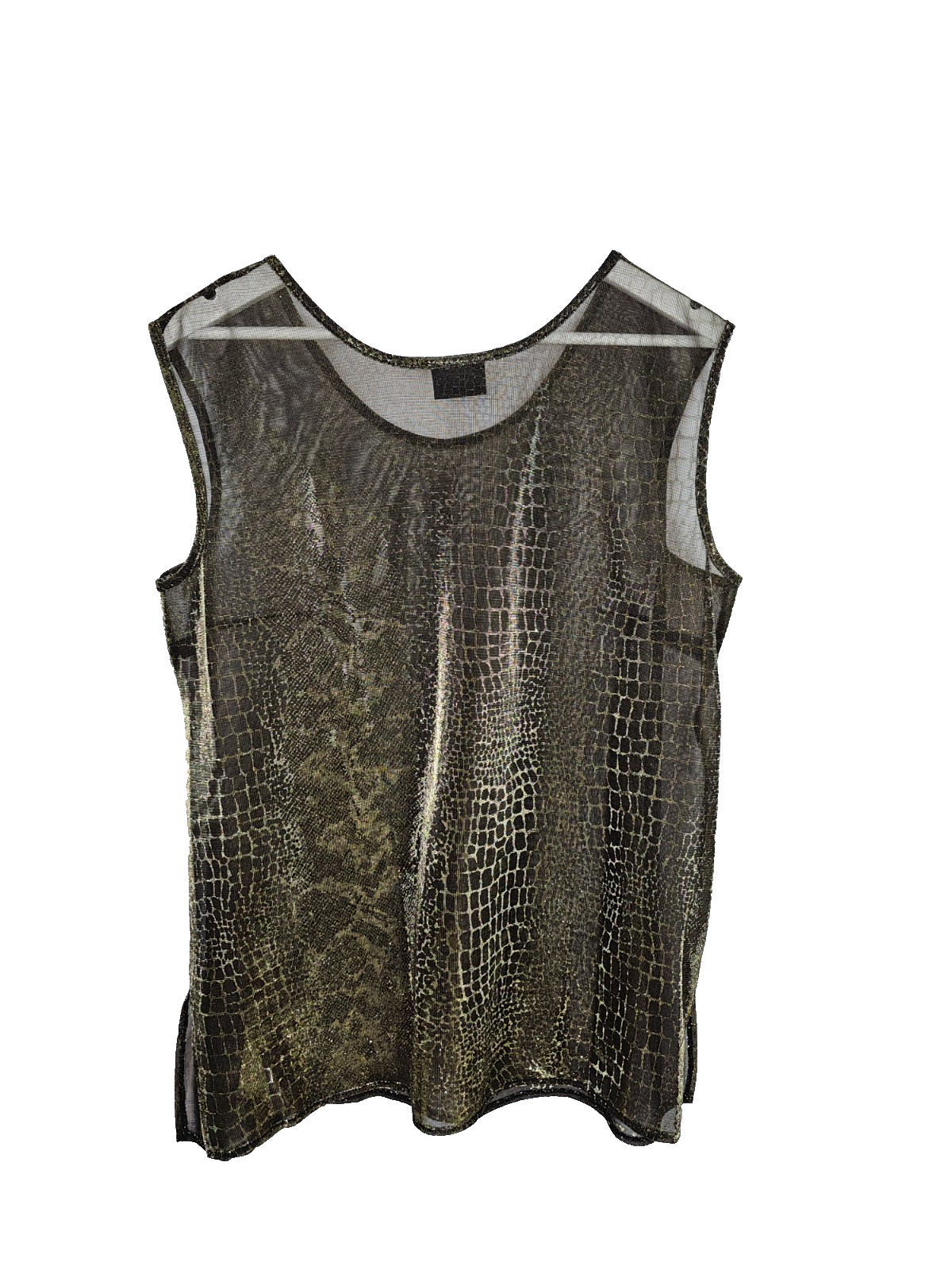 EK7773 Damen Trägershirt von Höpfner, grün-gold, Gr.442