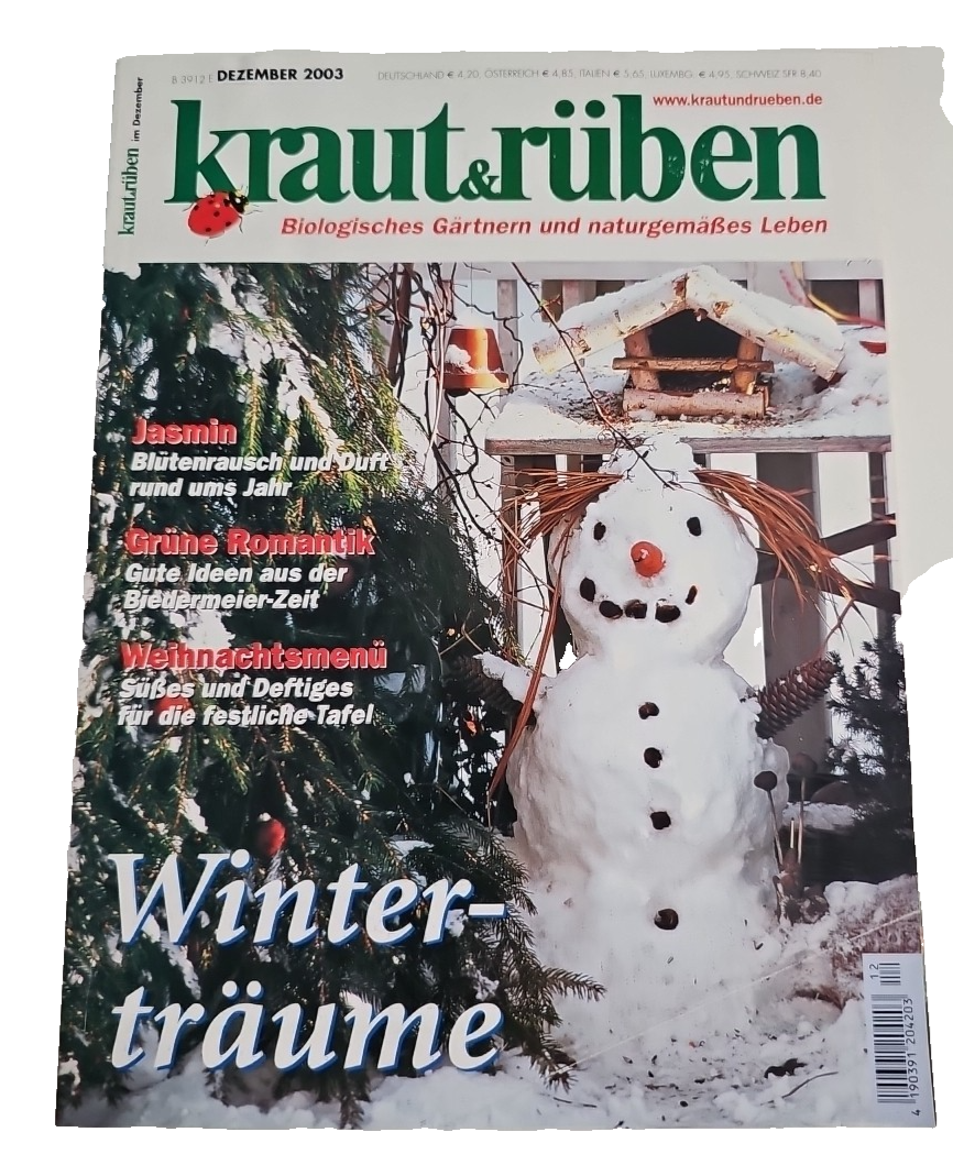 EB3573 Kraut und Rüben, 12/2003, biologisches Gärtnern und naturgemäßes Leben0