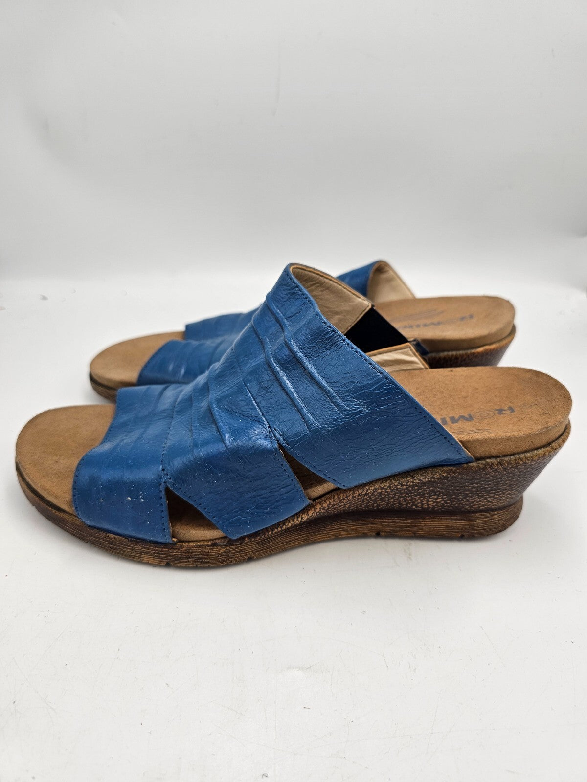 ES0641 Damen Sandalen von Romika, blau, Gr. 413