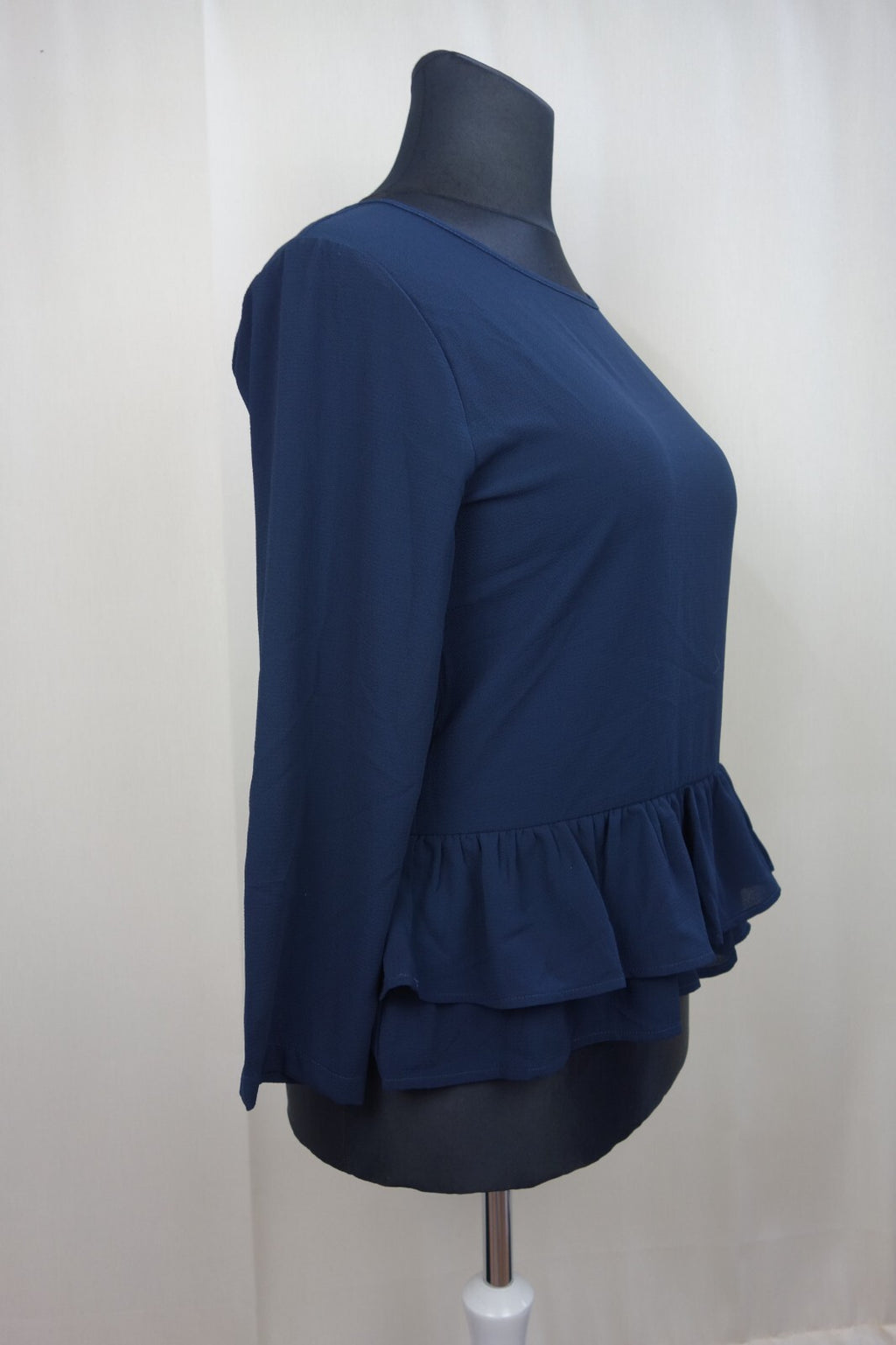EK0397 Damen Bluse von Only, dunkelblau, Gr.401