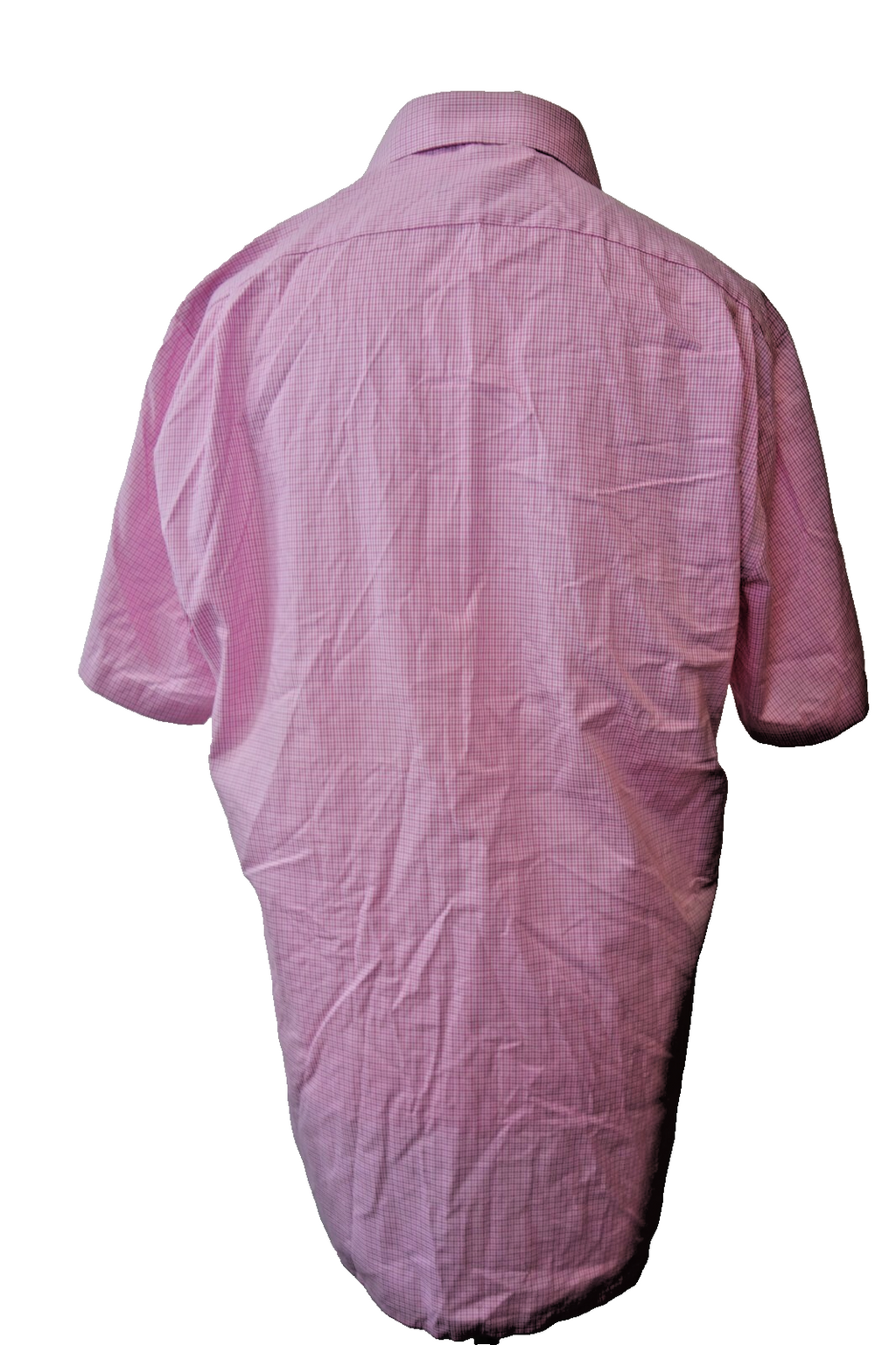 EK1974 Herren Hemd von Yorn, rosa-weiß kariert, Gr. 433