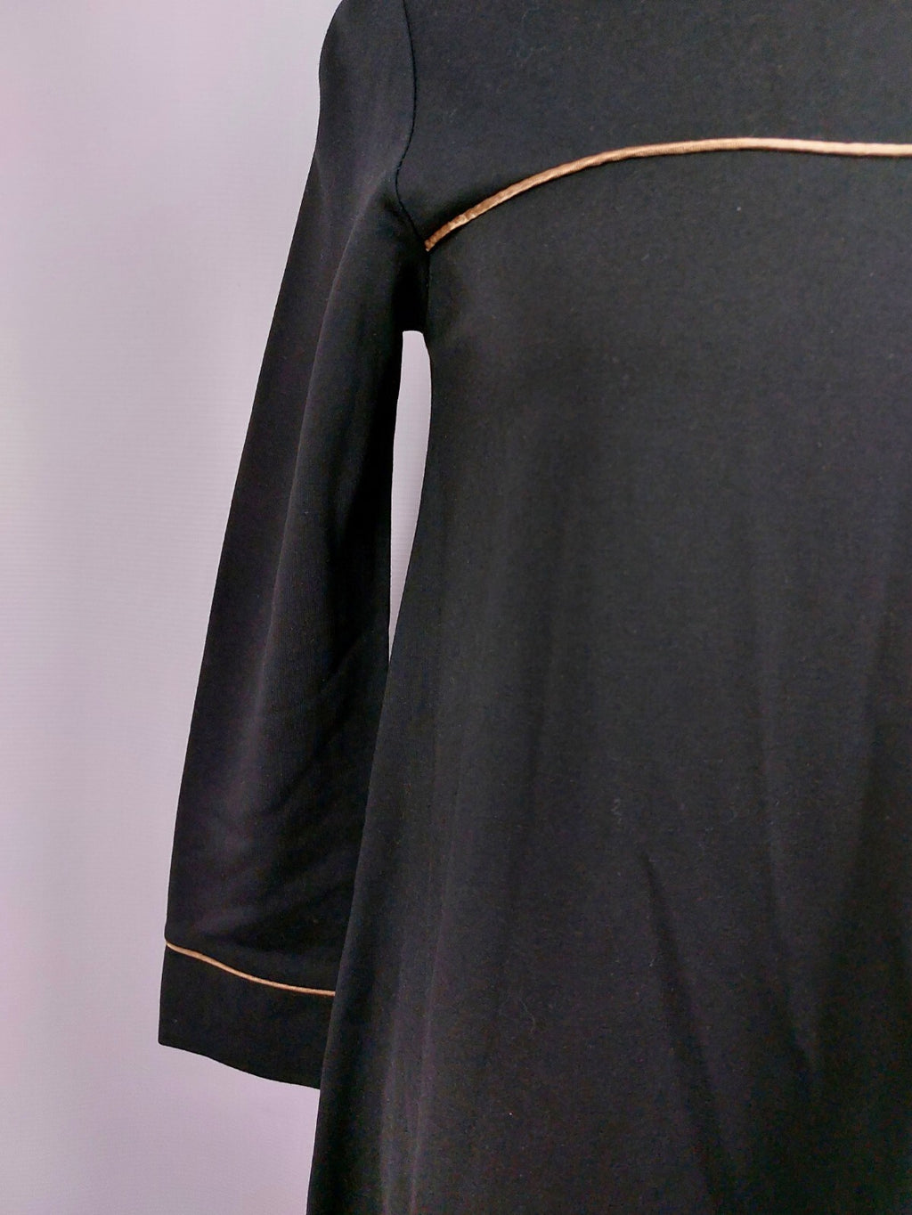 EK4917 Damen Kleid made in Italy, schwarz, Gr. S1