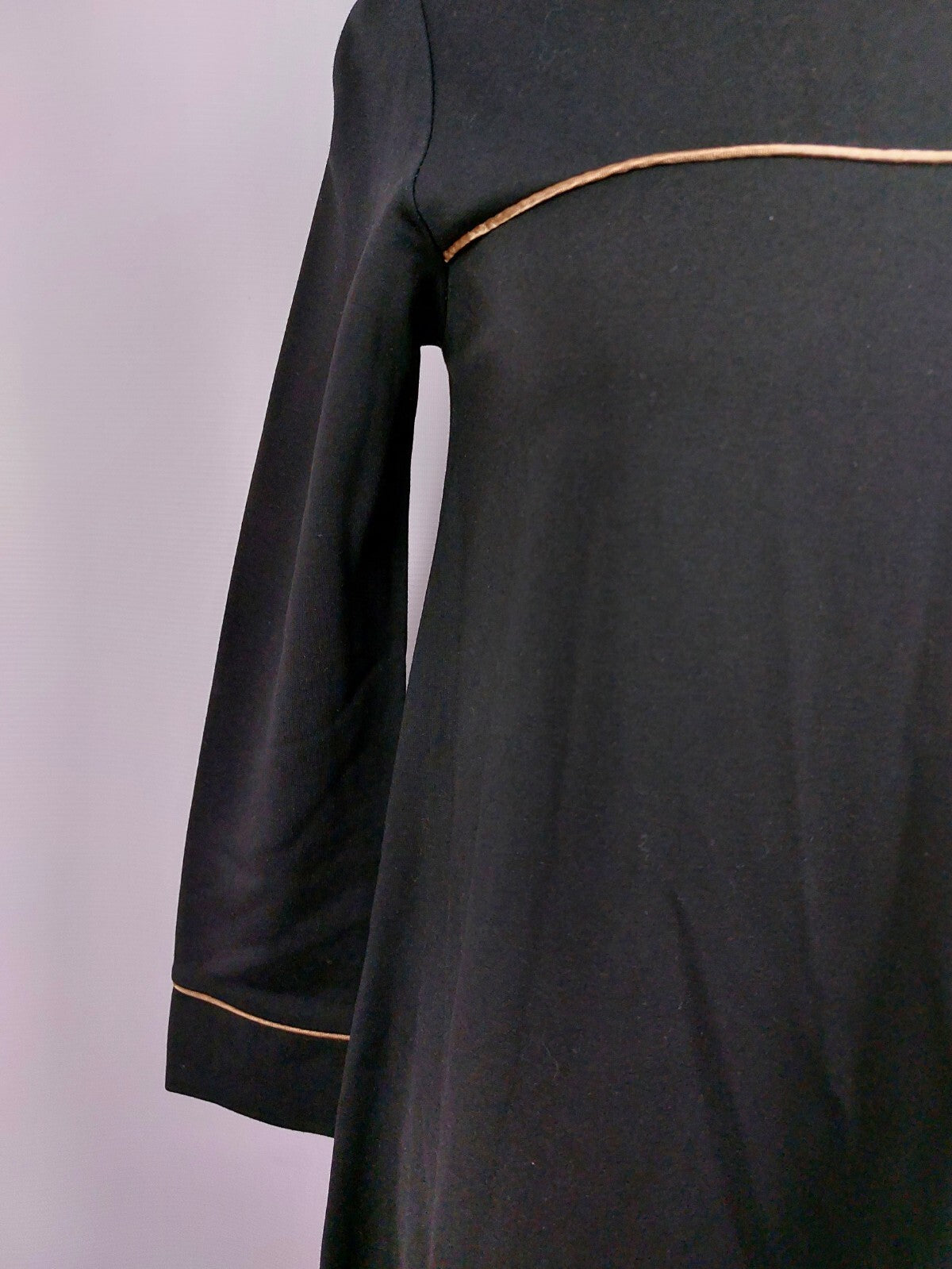 EK4917 Damen Kleid made in Italy, schwarz, Gr. S1