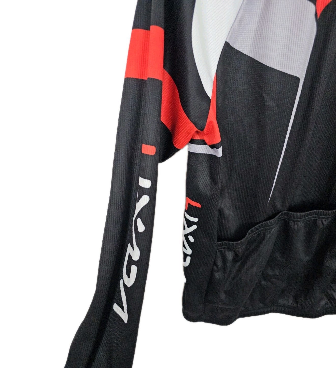 EK5059 Herren Radsport Set (Jacke-Gr.L,Hose-Gr.M)von Lixda, rot-schwarz, Gr.L;M 4