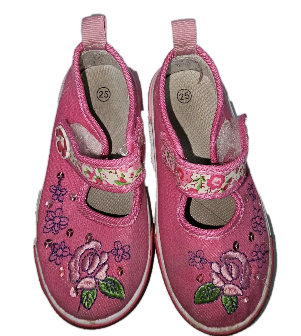 ES903 Mädchen Hausschuhe, rosa, Gr.251