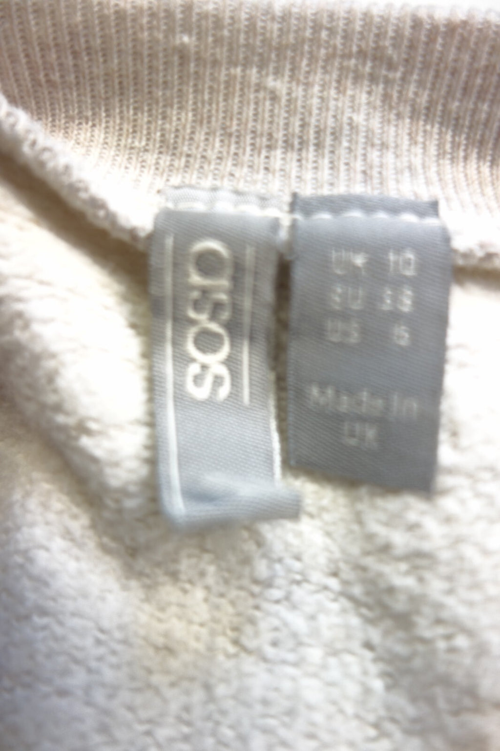 EK2724 Damen Kleid von asos, beige, gr. 384