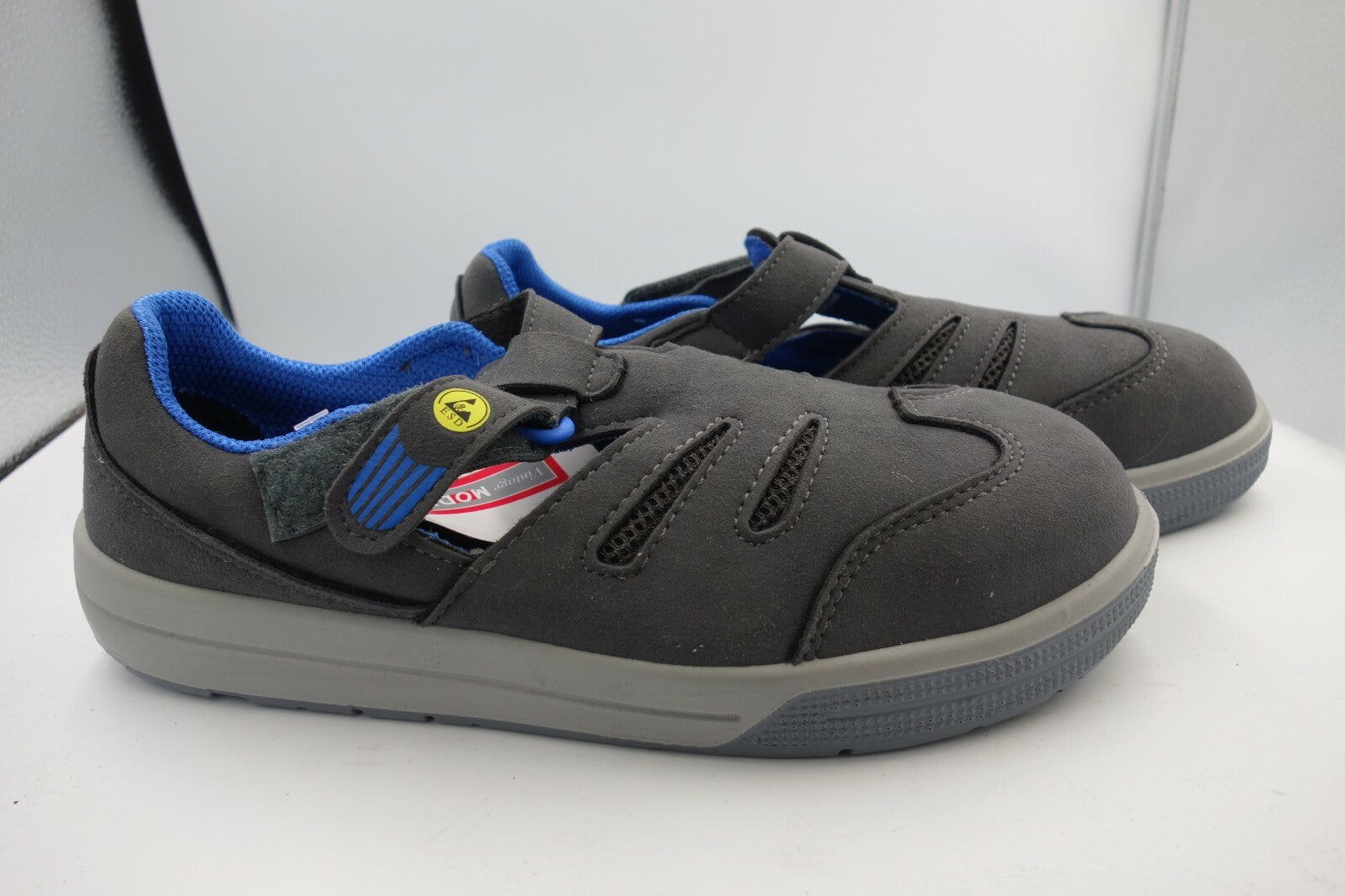 ES0488 Damen Halbschuhe von atlas, grau-blau, Gr. 381