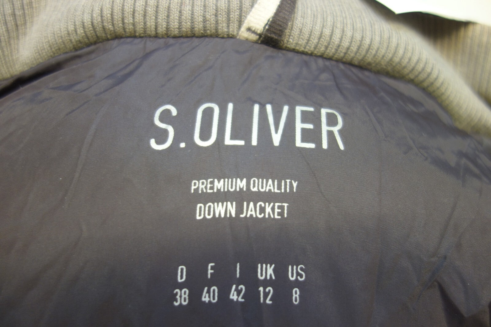 EK0395 Damen Winterjacke von s.Oliver, braun, Gr. 384