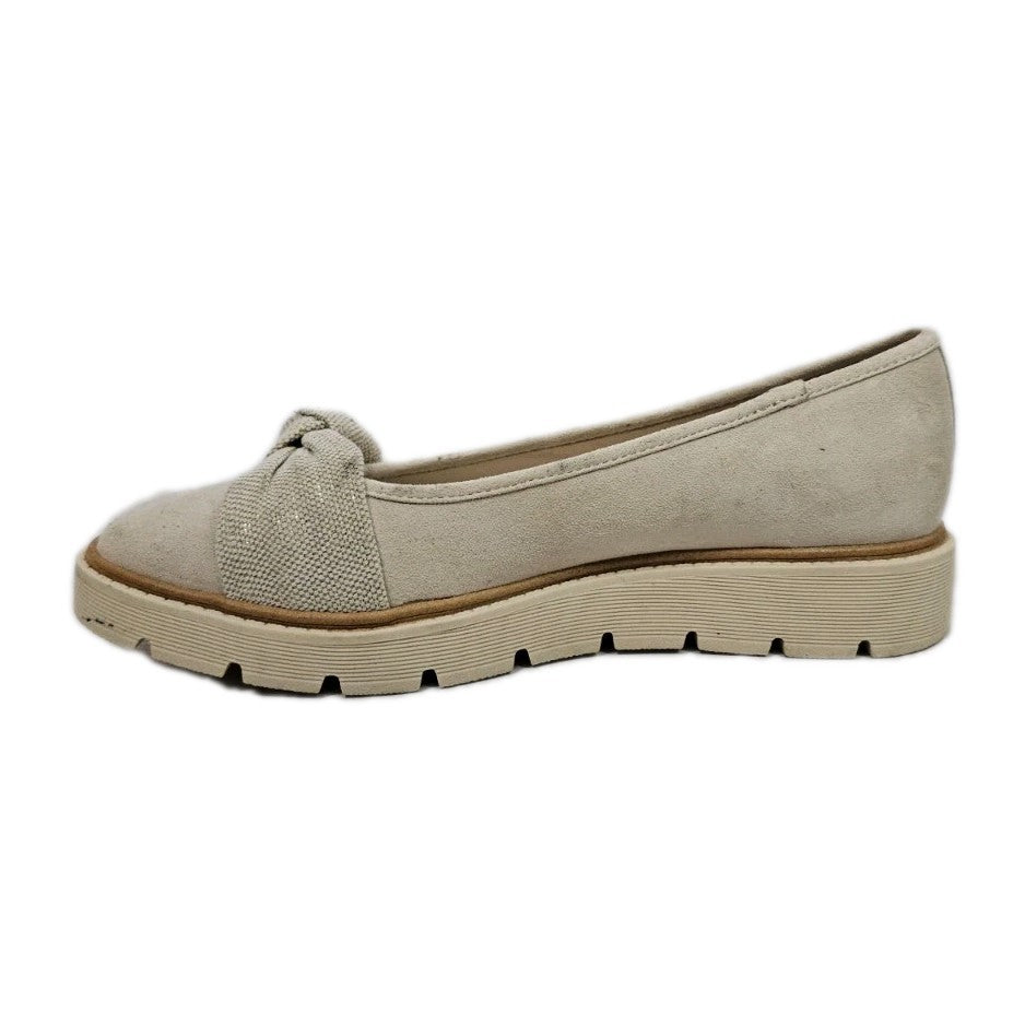ES871 Damen Ballerinas von Graceland, Beige, Gr. 384