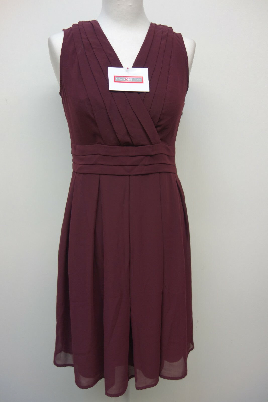 EK1127 Damen Kleid von Street One, dunkelrot, Gr. 340
