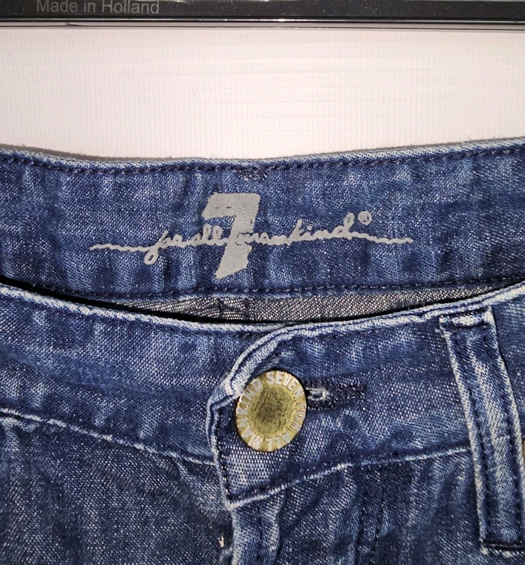 EK9572 Damen Hose For All Monkind Gr.26 Blau1