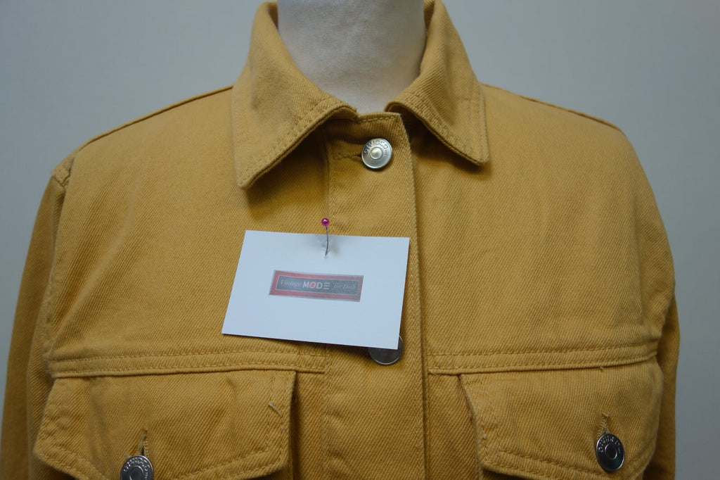 EK0902 Damen Jacke von Divided by H&M, senfgelb, Gr. S1