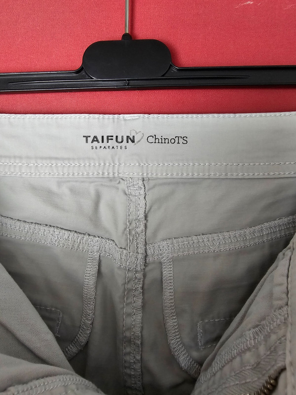EK6633 Damen Chino Hose von Taifun, beige, Gr.M2