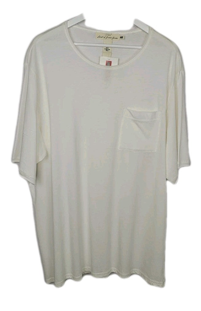 EK79778 Herren T-Shirt von H&M, Weiß, Gr. XL0